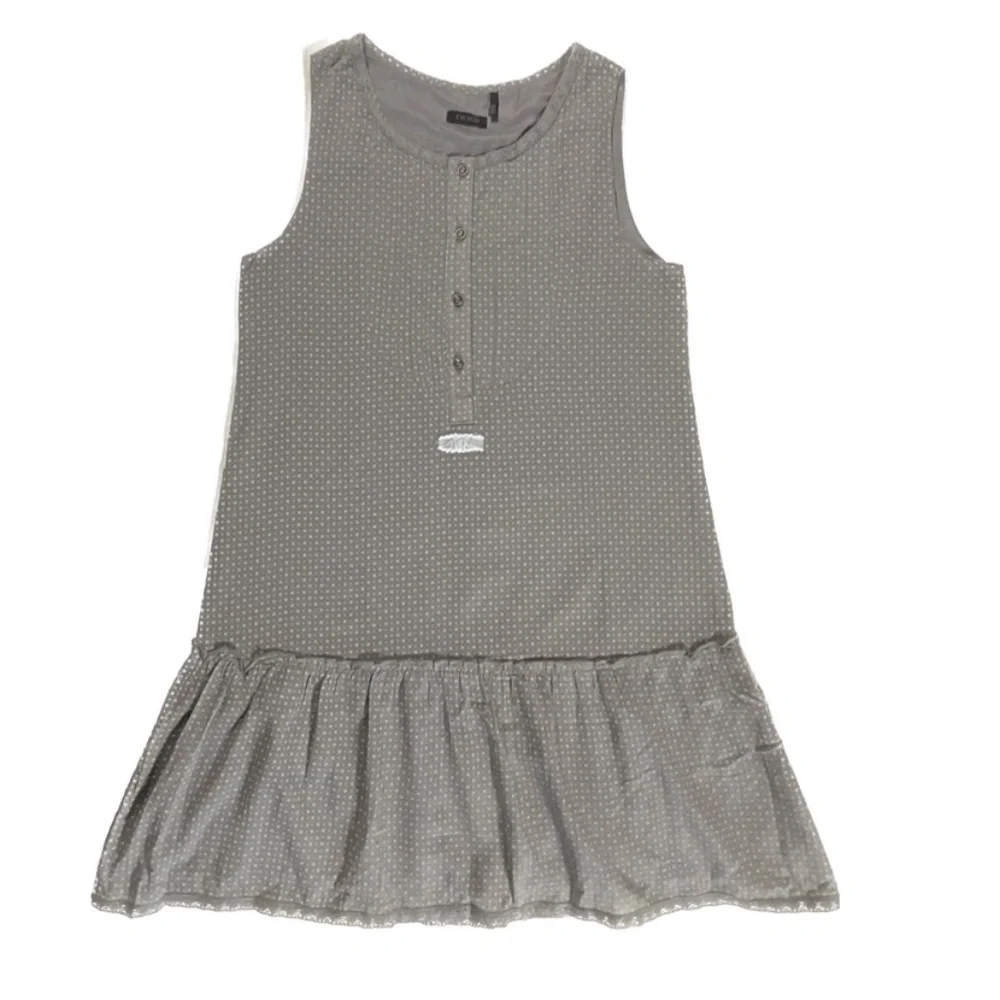 IKKS Drop Waist Dress Sleeveless Sundress Size 10 Years